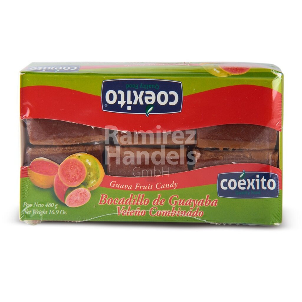 [CO0033] Guava snack - Bocadillo de Guyaba veleño combinado COEXITO 12 pc.