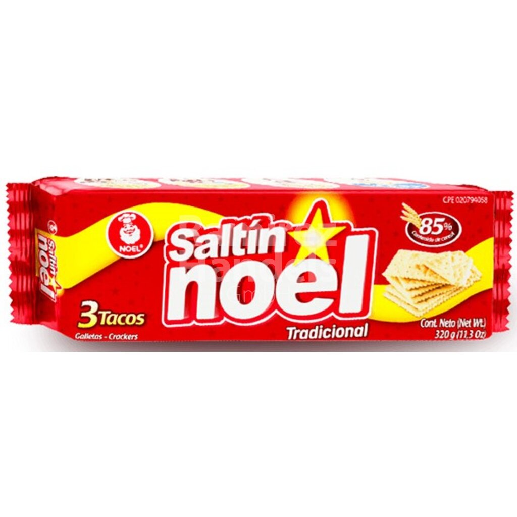 [CO0038] Cookies - Galleta Saltin 3 Tacos NOEL 300 g