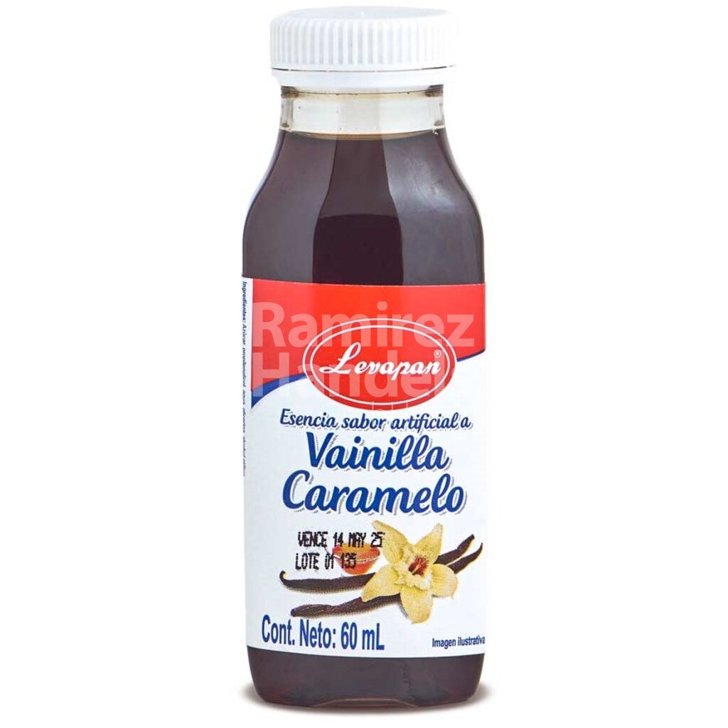 Vainilla-Caramelo Concentrado LEVAPAN 60 ml