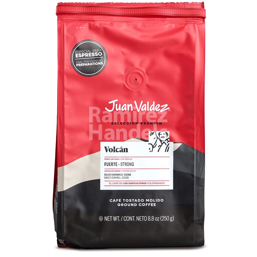 [CO0074] Ground Coffee Volcan JUAN VALDEZ 250 g