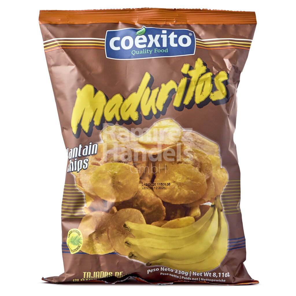 [CO0081] Maduritos plantain chips COEXITO 230 g