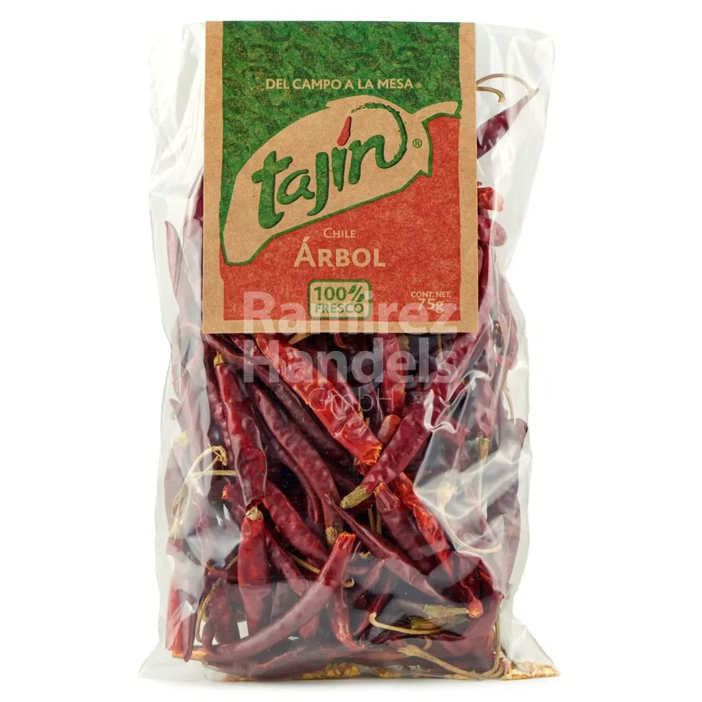 [MX0038] Chile de Arbol Tajin 75 g