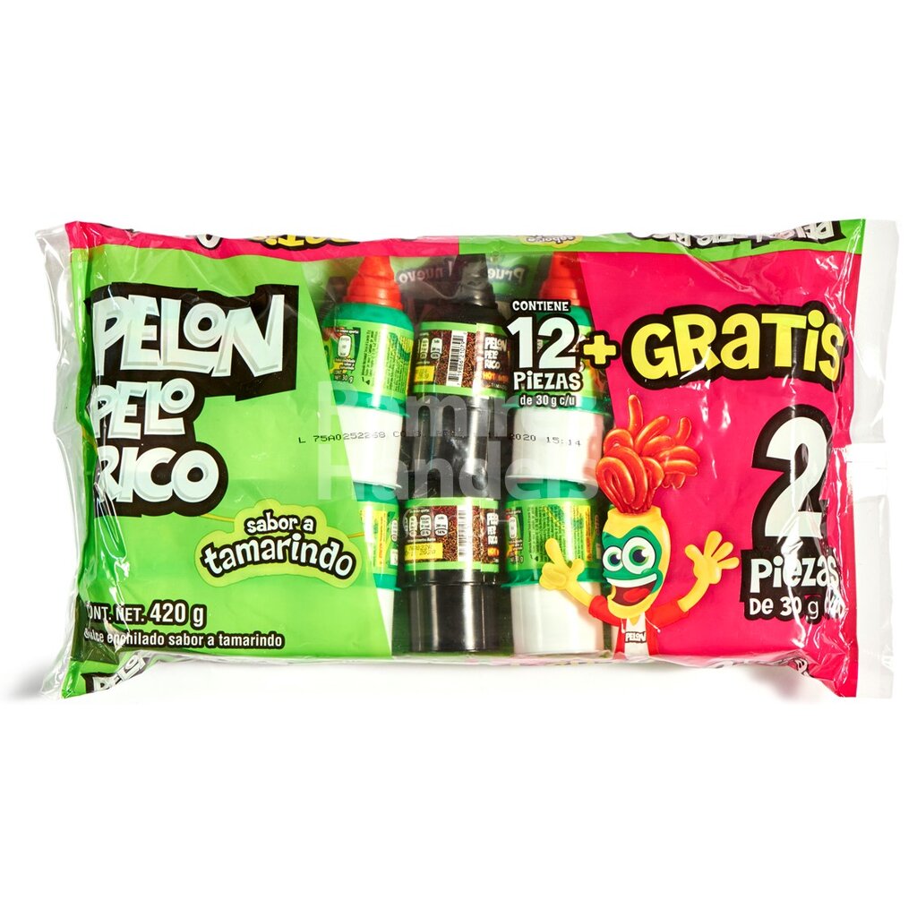 [MX0061] Pelon PELO RICO Tamarinde mit Chili 12 St. (420 g)