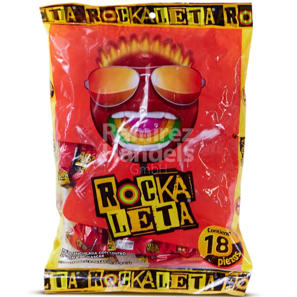 [MX0067] Rockaleta Lollis mit Chili 18 St. (539 g)