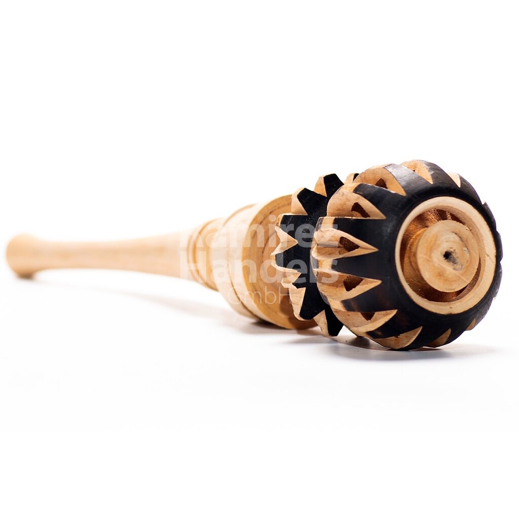 Molinillo wooden stirrer for chocolate
