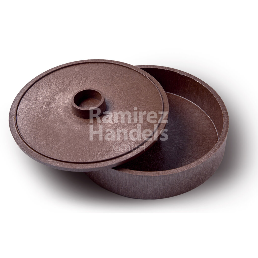 Tortilla thermo container brown for 500 g Tortillas