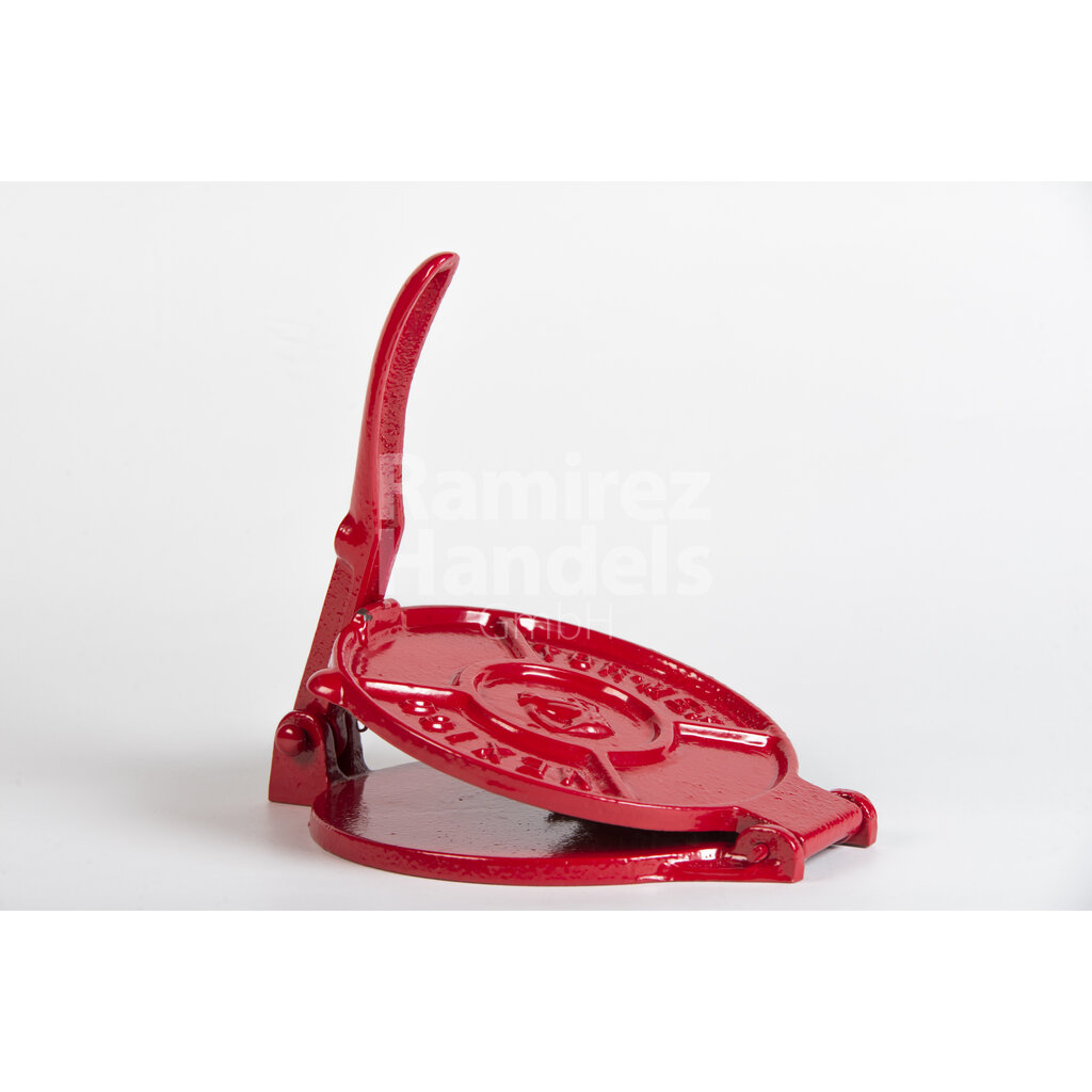 [MX0075] Tortilla Presse GROß TOR-MEX 19 cm ROT