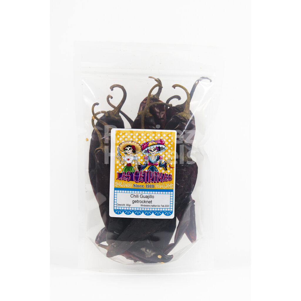 Chili Guajillo getrocknet LAS CATRINAS 80 g