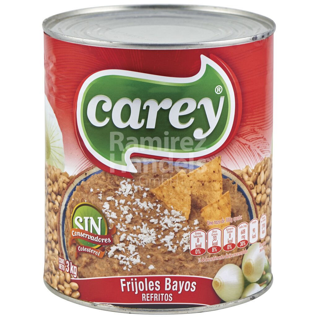 [MX0163] Frijoles Bayos Refritos Carey - Helles Bohnenmus 3 kg