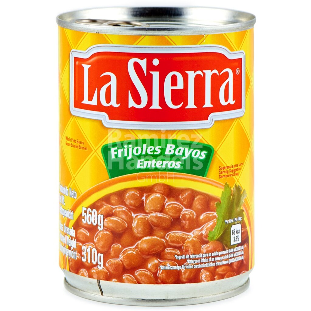 [MX0173] Frijoles whole light beans LA SIERRA 560 g