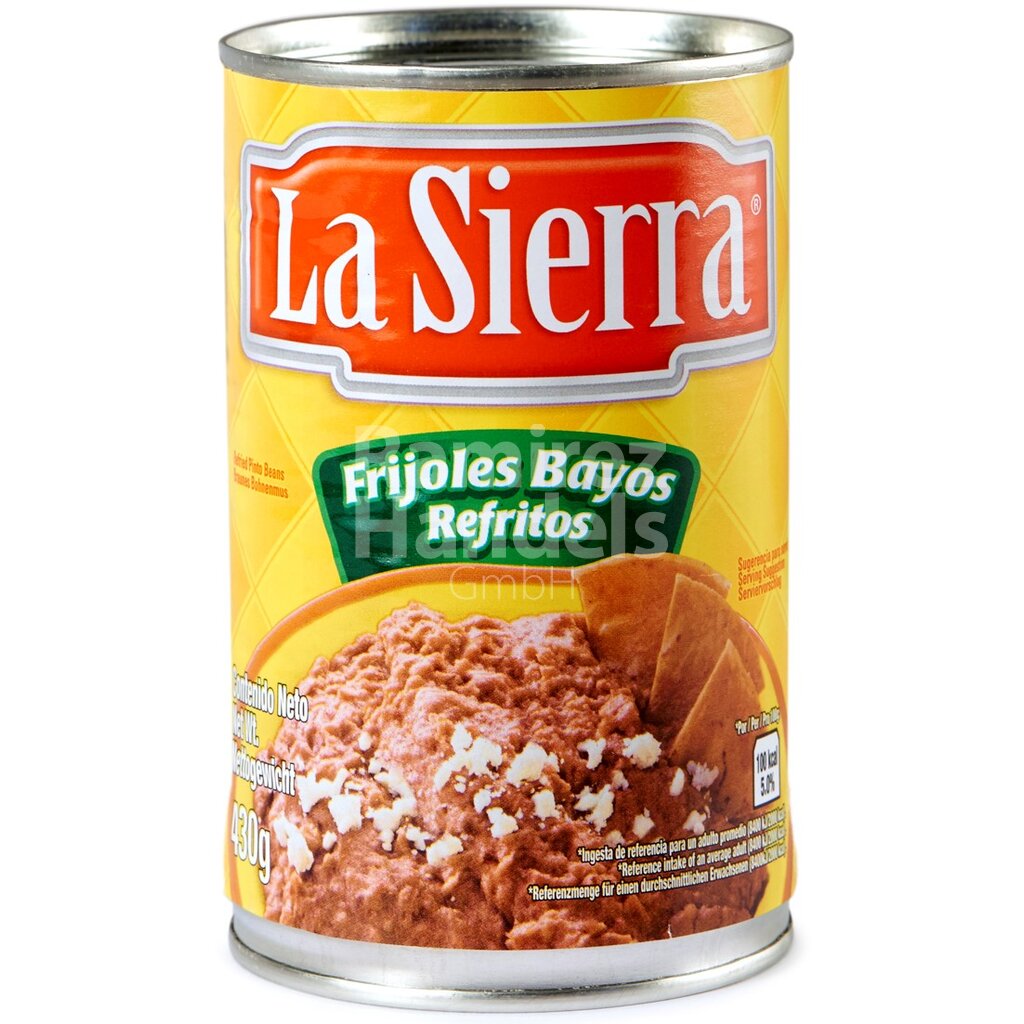 [MX0175] Frijoles Refritos Bayos La Sierra 430 g