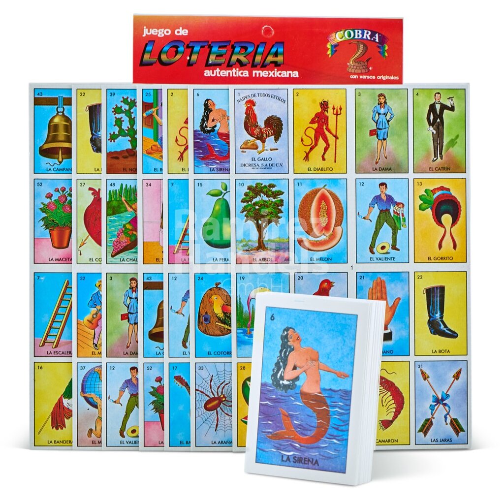 [MX0191] Loteria Tradicional