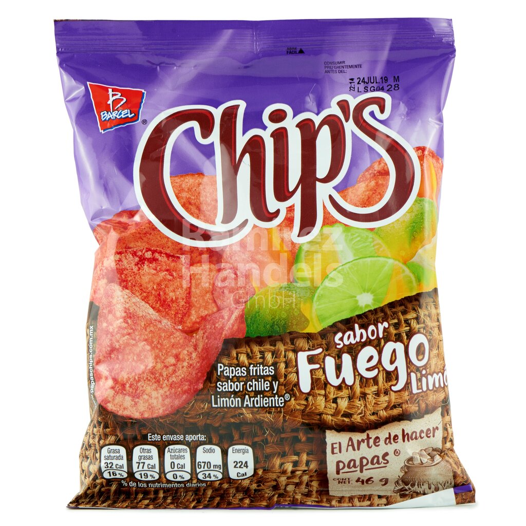 Chips Fuego 42 g KLEIN