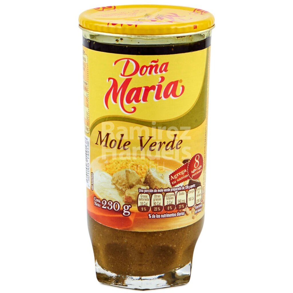 [MX0255] Grüne Mole Dona Maria 230 g