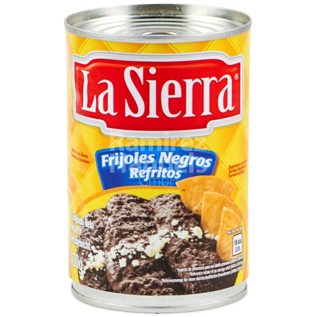 Schwarzes Bohnenmus La Sierra 430 g Dose