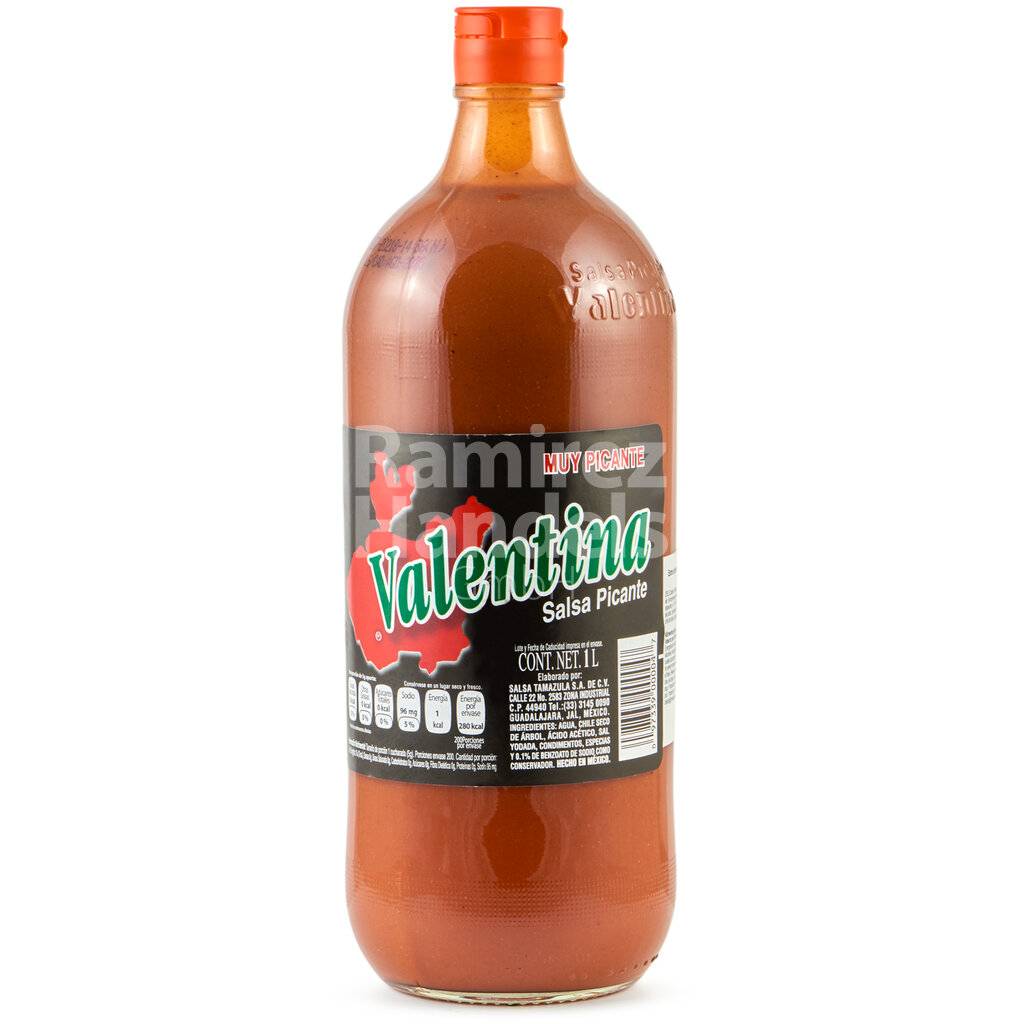[MX0418] Black Valentina sauce extra hot 1 l