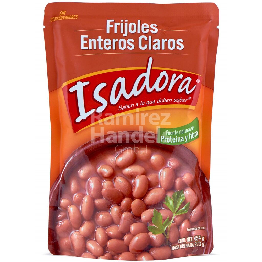 [MX0430] Frijoles Enteros Bayos Isadora 454 g