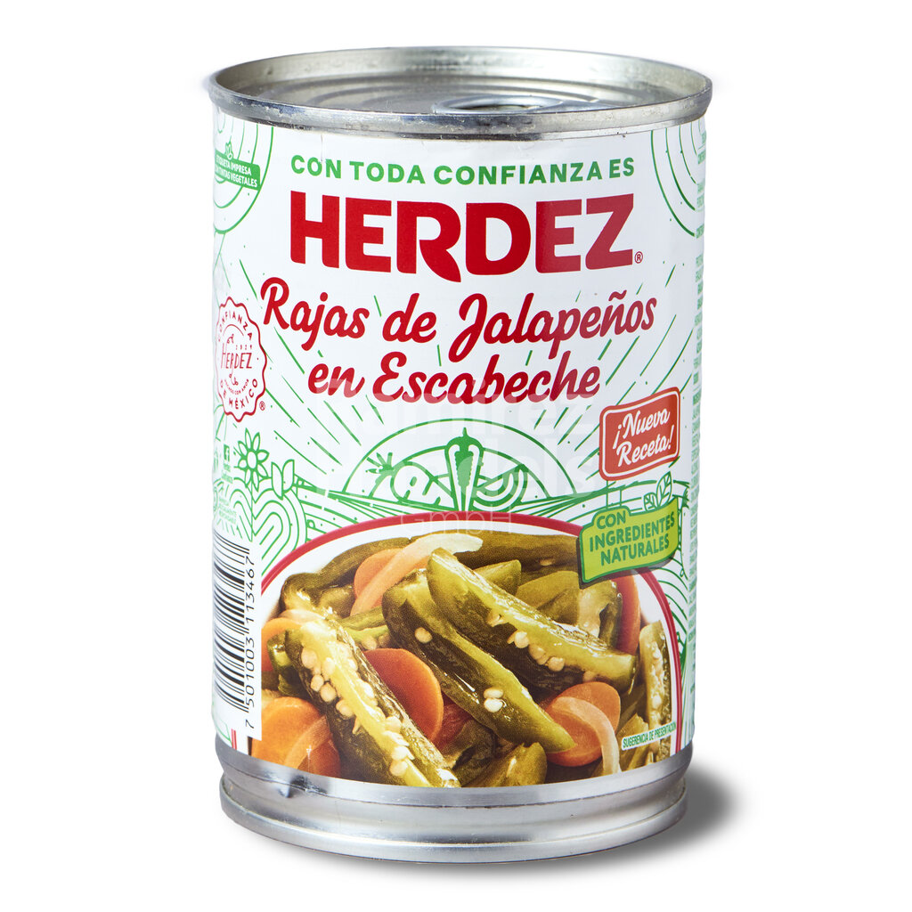 [MX0441] Chile Jalapeno en Rajas Herdez 360 g