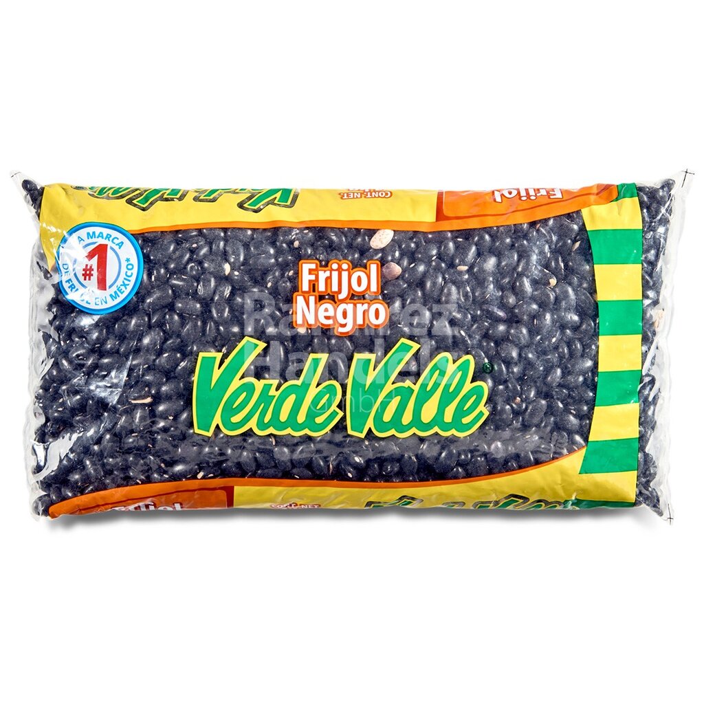 [MX0475] Frijoles negros secos Verde Valle 1 kg