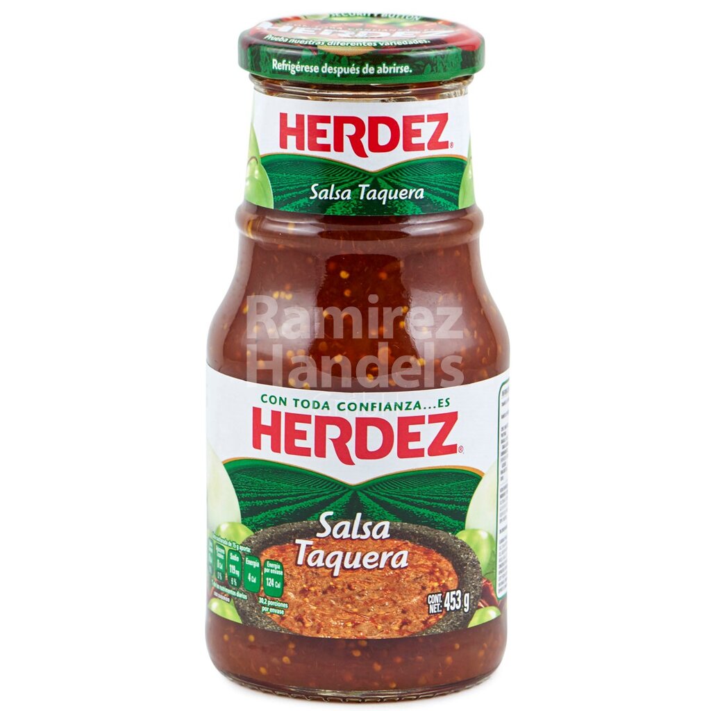 [MX0481] Salsa Taquera HERDEZ 453 g jar