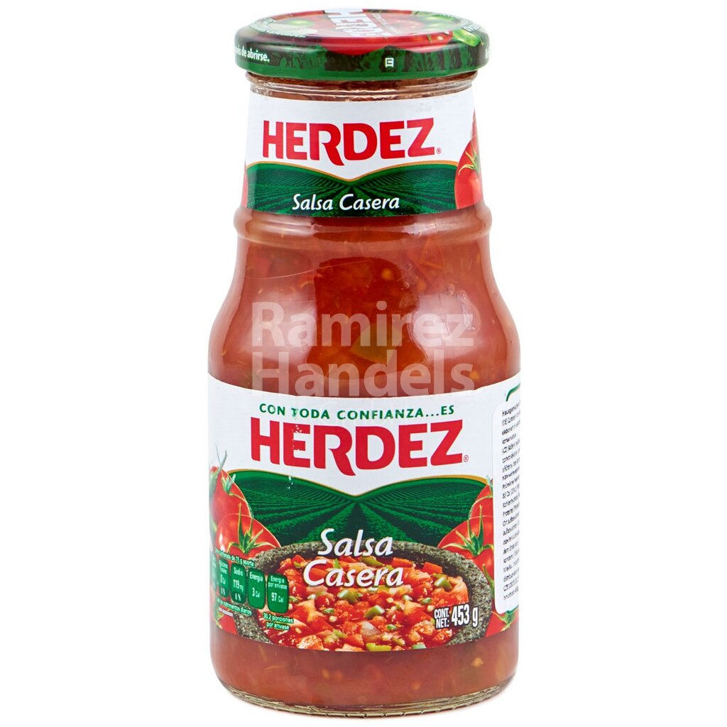 [MX0522] Salsa Casera Herdez 453 g Glass