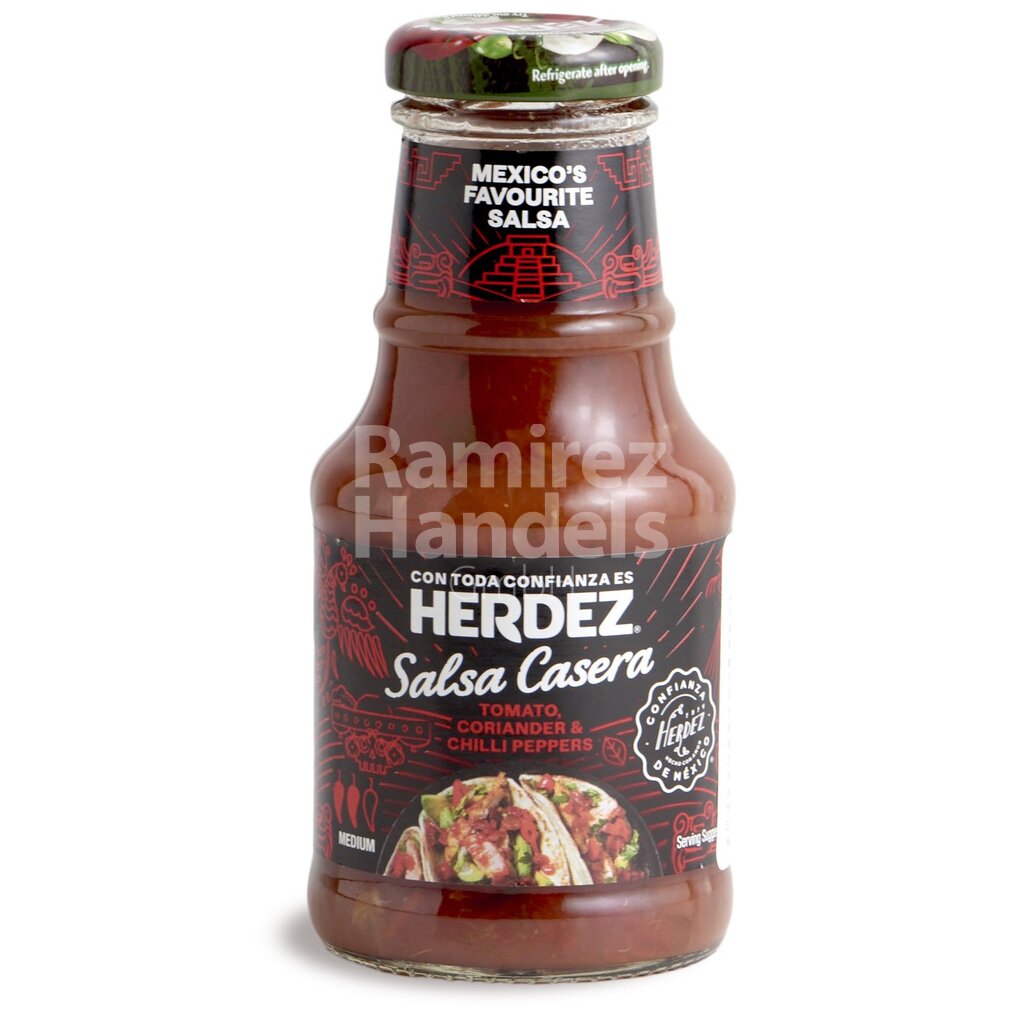 [MX0586] Salsa Casera Herdez 240 g Glas