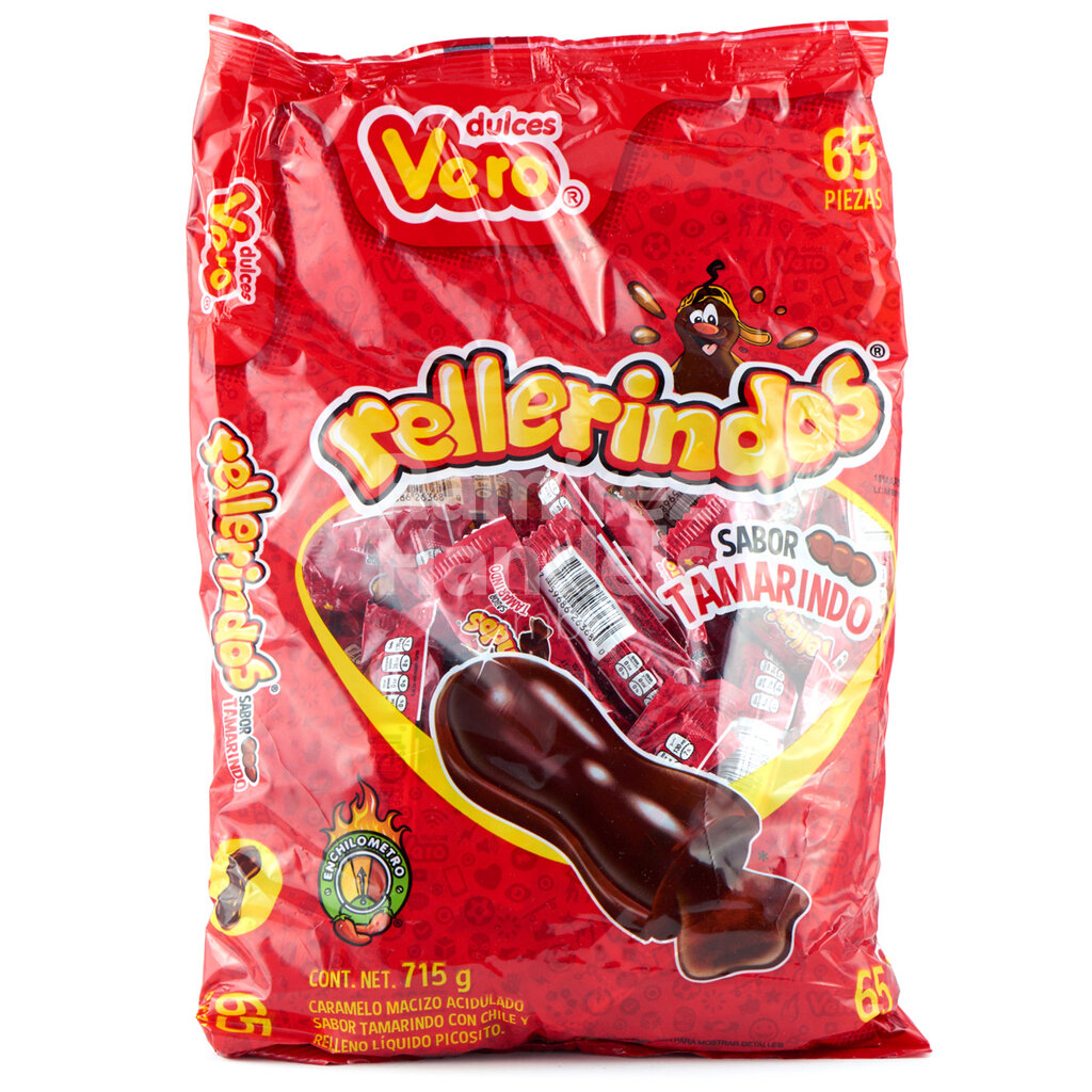 [MX0622] Rellerindo candy DULCES VERO 65 pcs. (715 g)