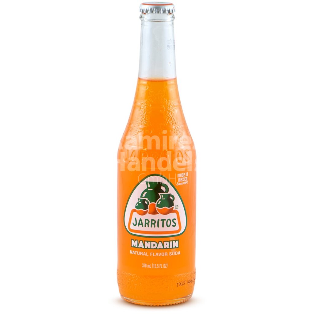 [MX0728] JARRITOS Mandarine Natural Soda 370 ml