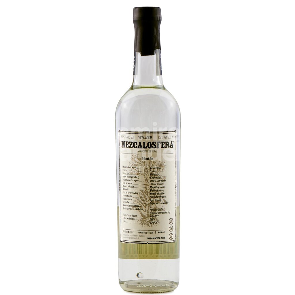 [MX0742] Mezcal Artesanal Mezcaloteca - Tobaziche 52,52% Vol. 700 ml