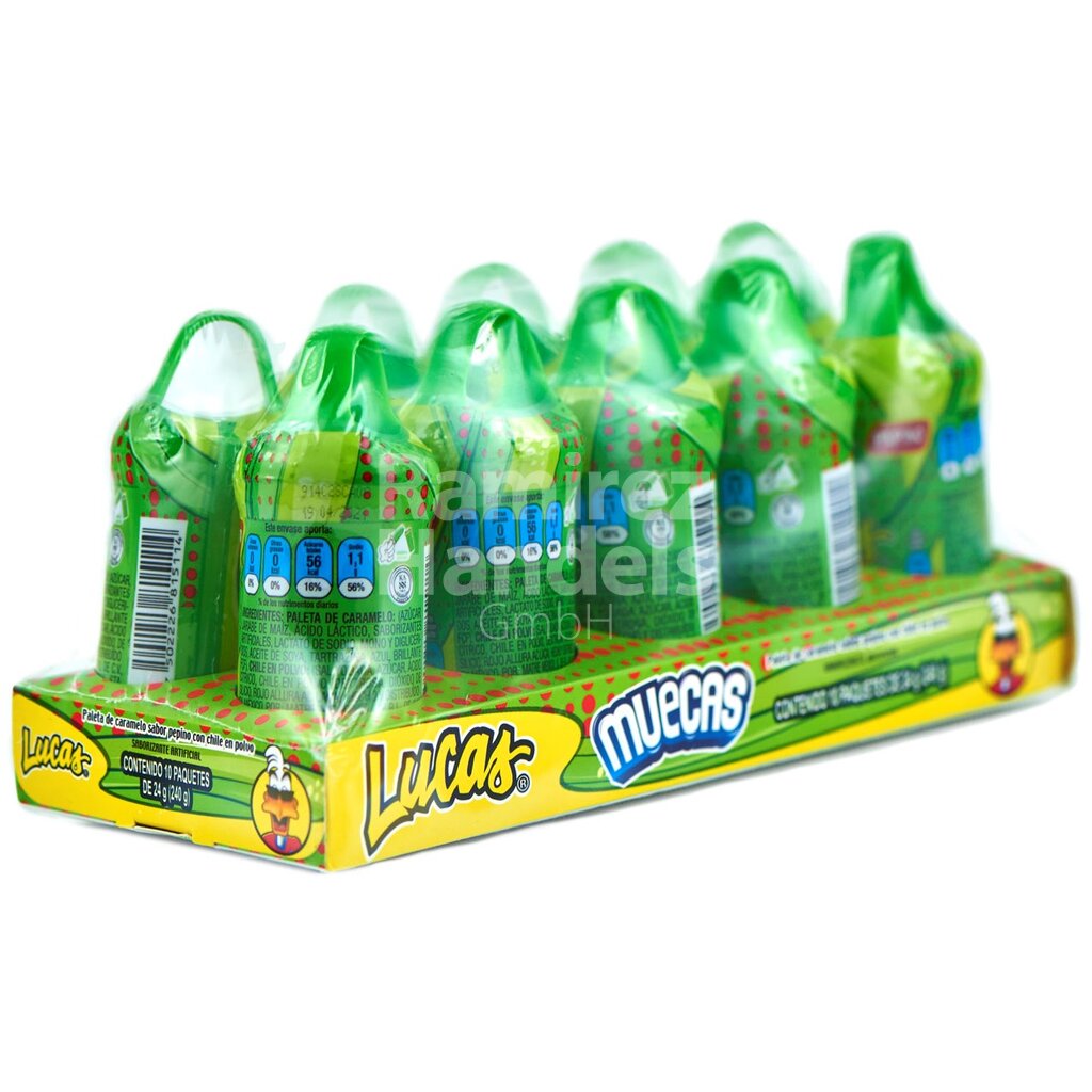 [MX0828] Lucas Muecas Pepino 10 pzas.