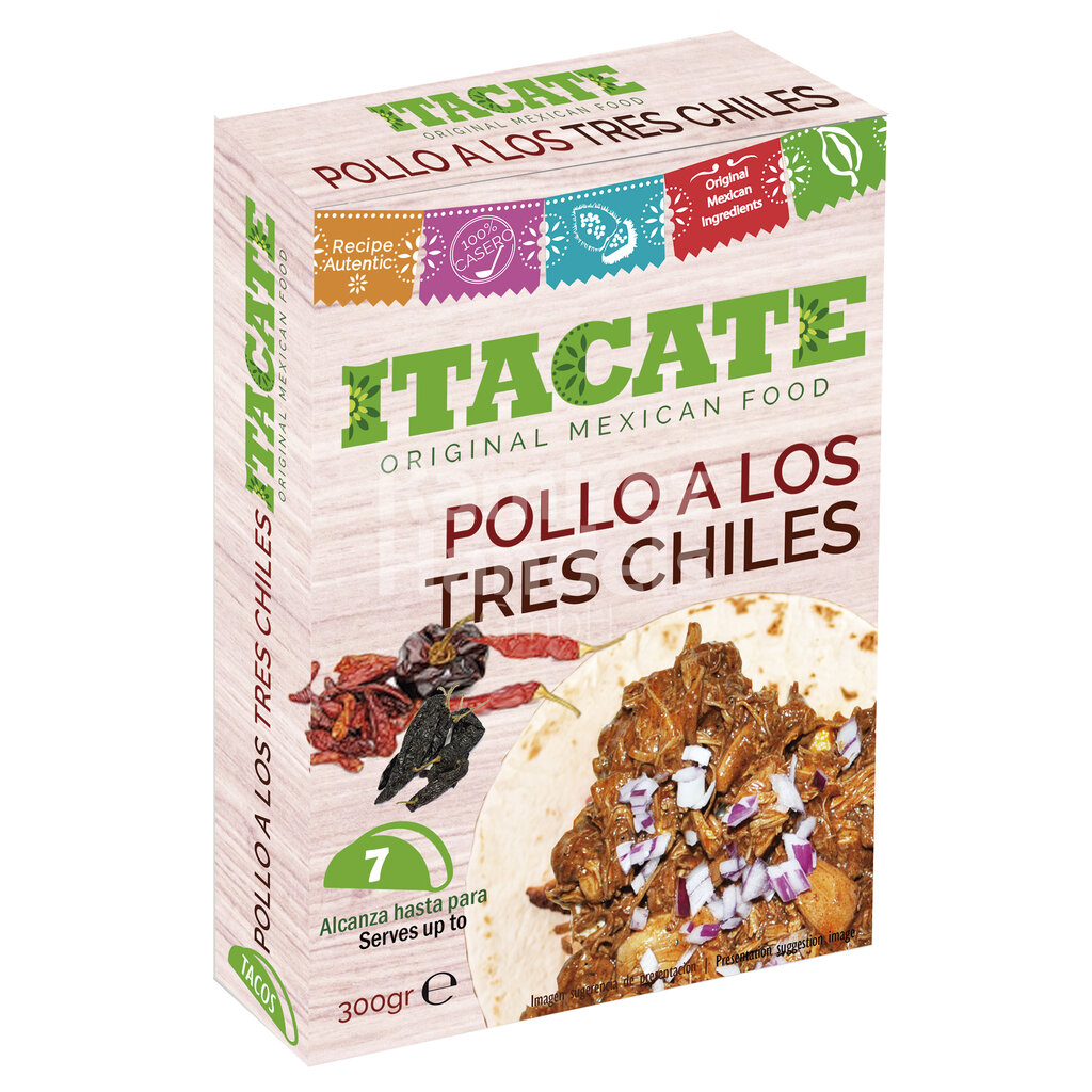 [MX0849] Chicken with three chillies ITACATE 300 g