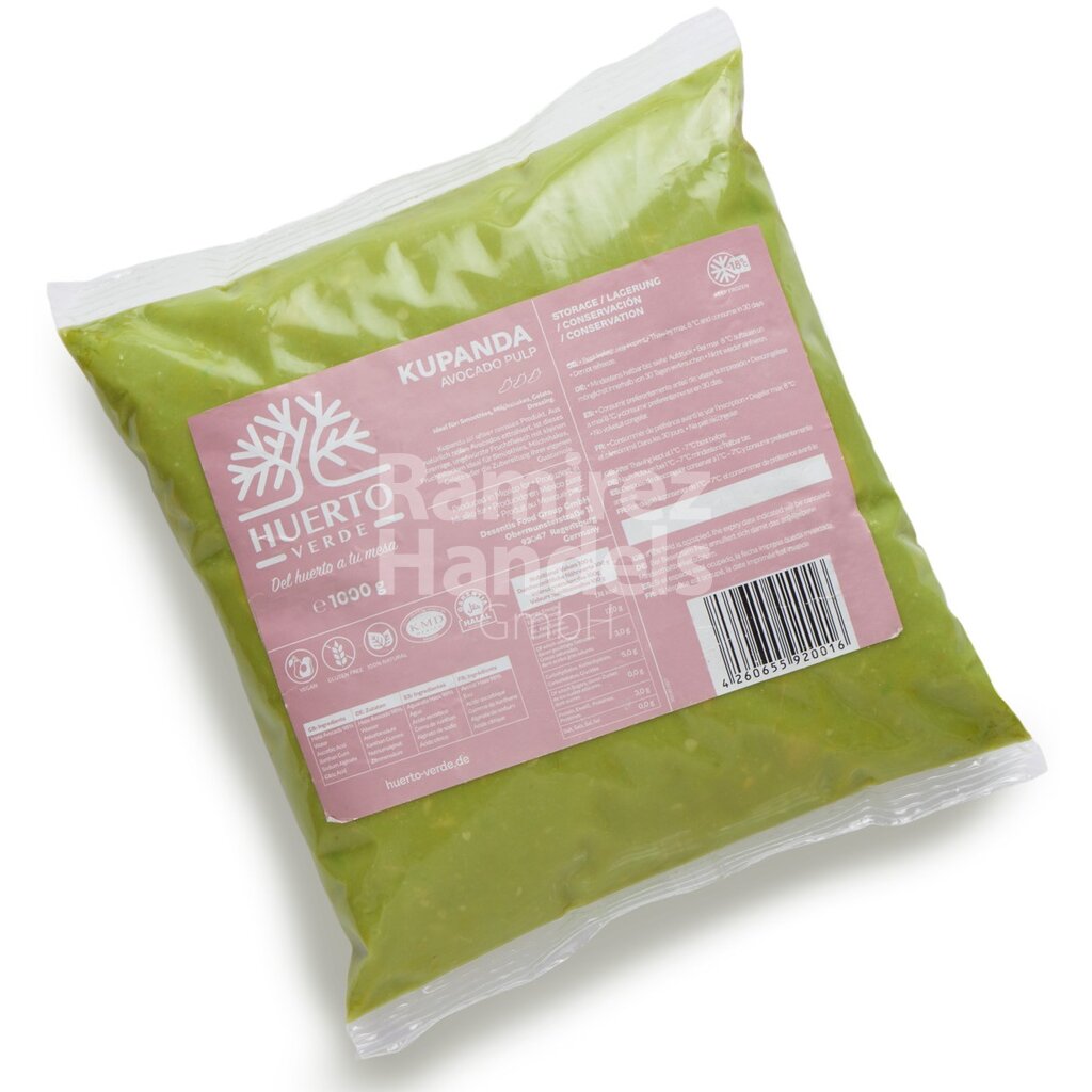 Avocado Pulp Huerto Verde - Kupanda 1 kg