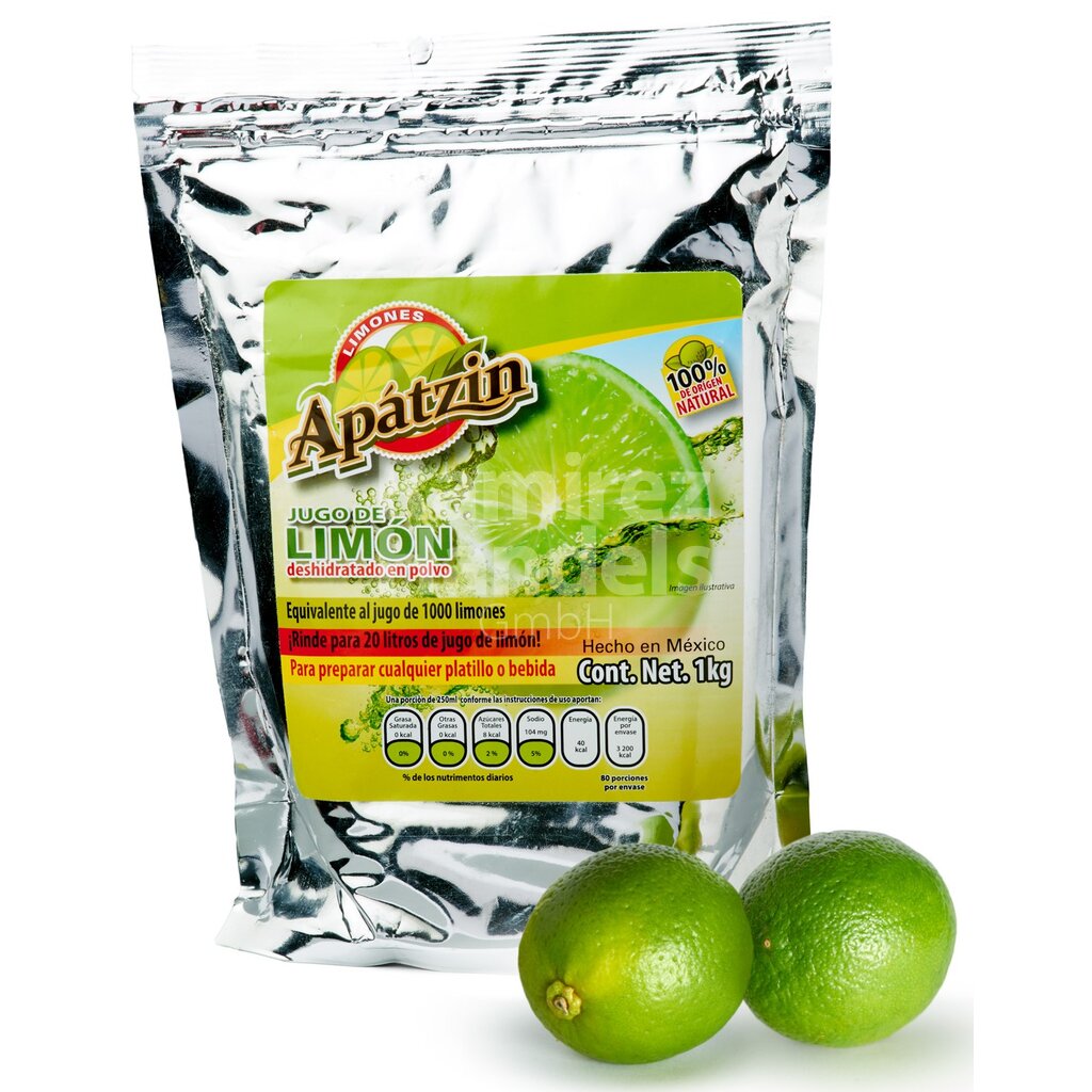 Pure lime powder from Michoacán APATZIN 1 kg
