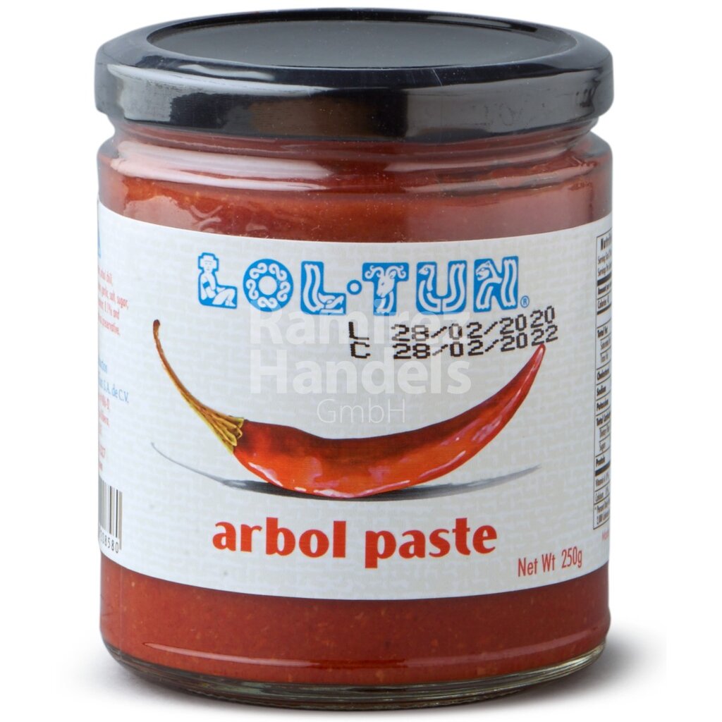 [MX0962] Chile de Arbol en Pasta Lol Tun 250 g
