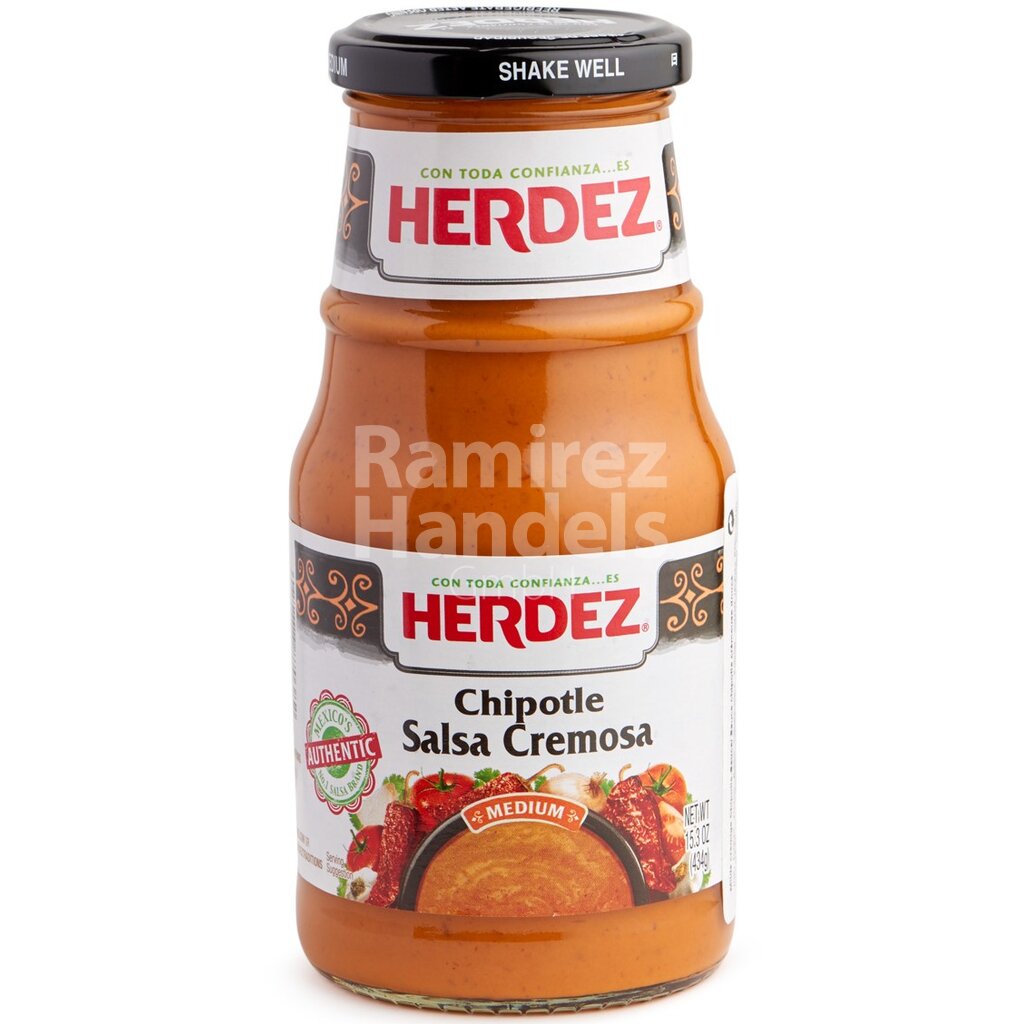 [MX1081] Salsa Chipotle CREMOSA Herdez 434 g