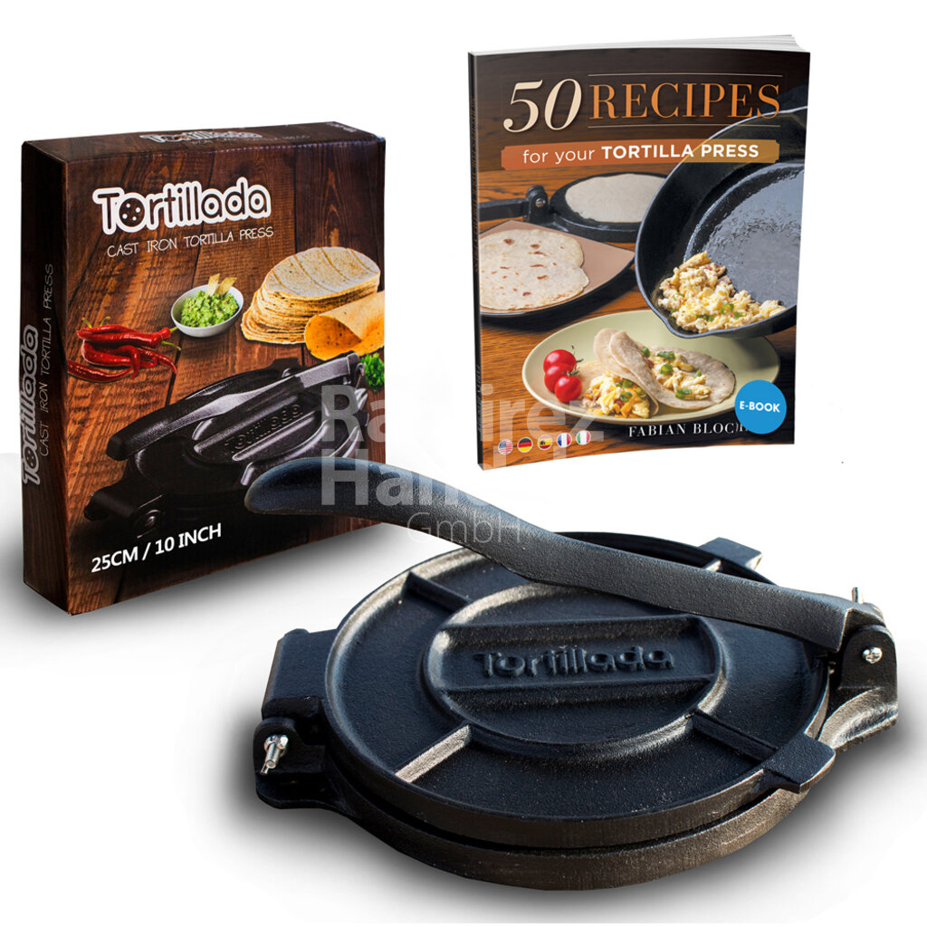 Tortilla press cast iron TORTILLADA 25 cm