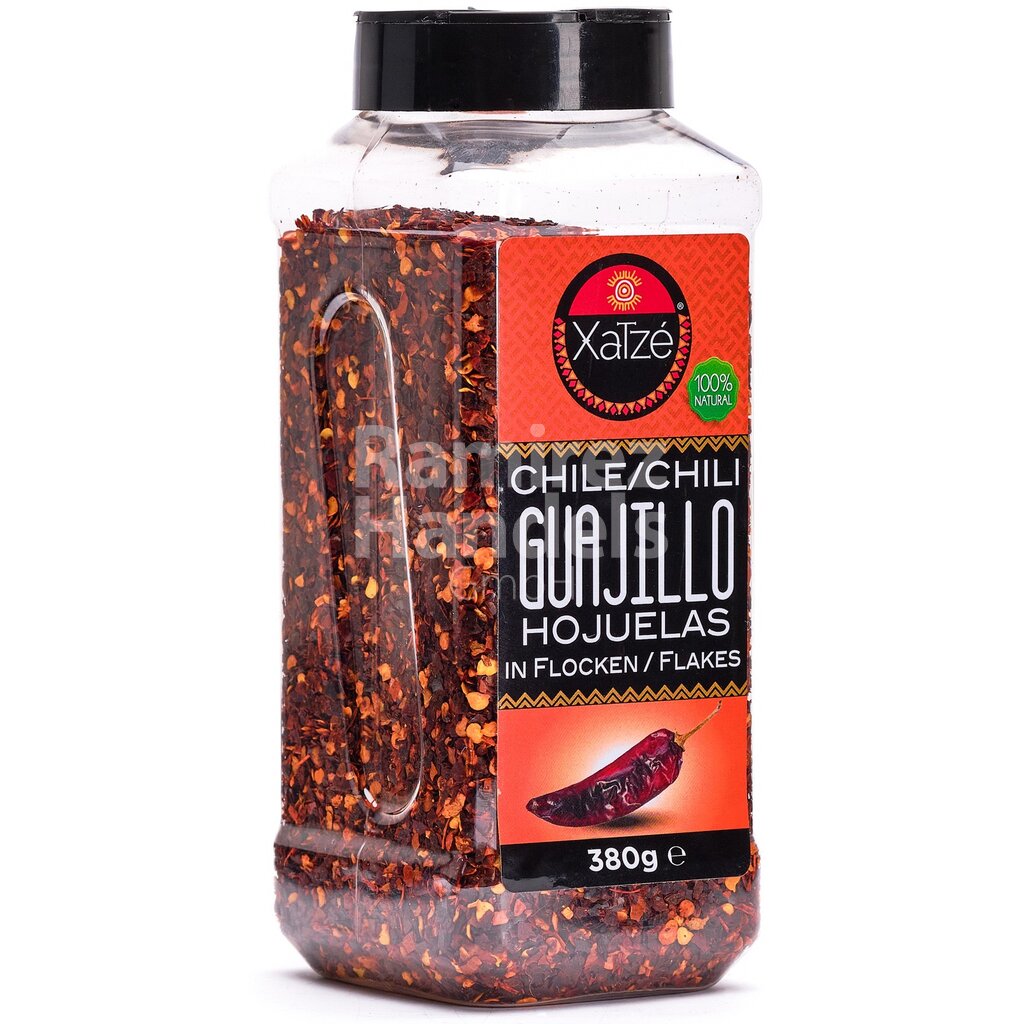 [MX1216] Chili guajillo in flakes XATZE 380 g LARGE