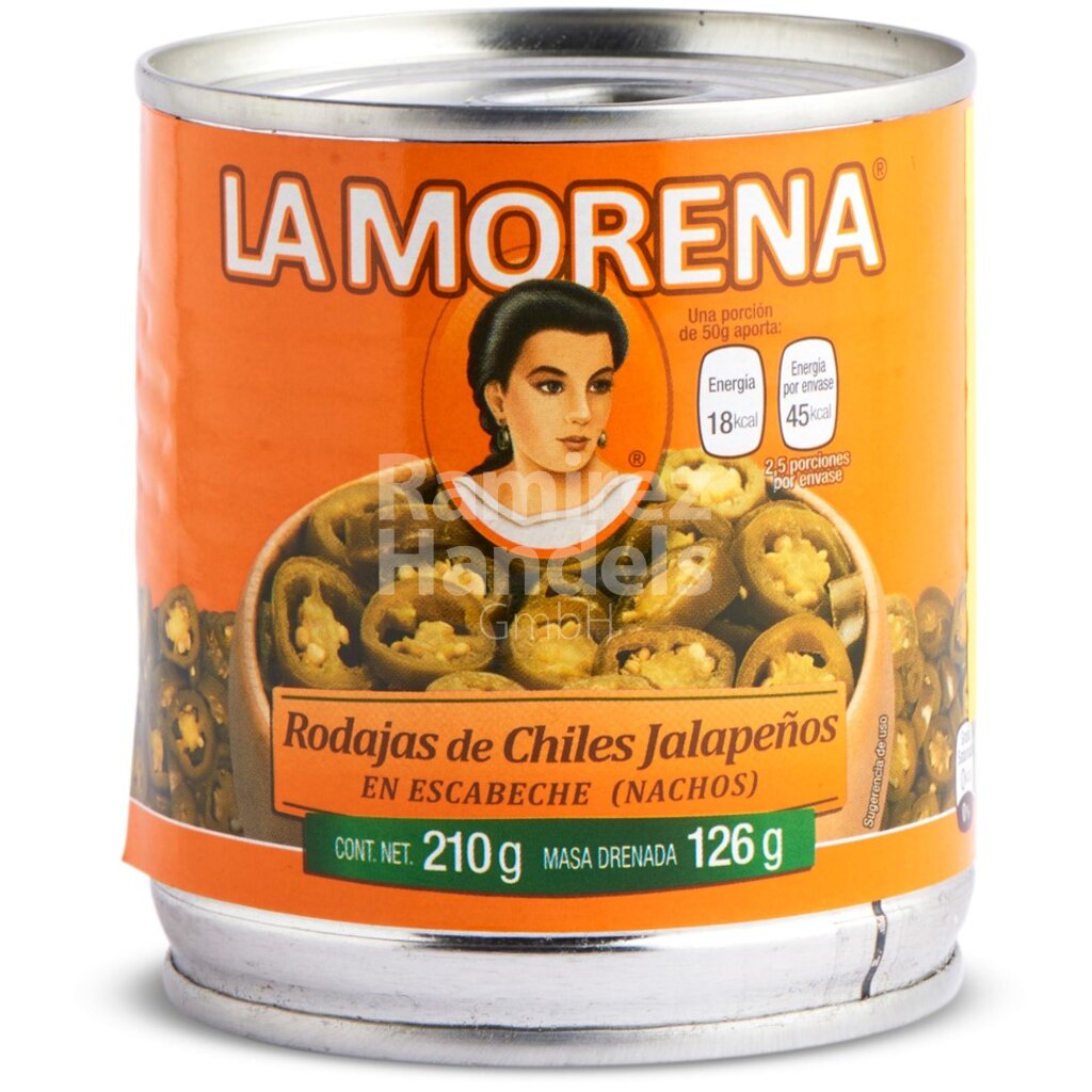 Chili Jalapeno Nachos LA MORENA - in Scheiben 210 g