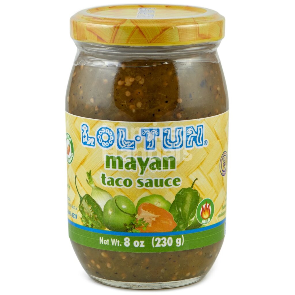[MX1355] Green sauce Maya LOL-TUN 220 g