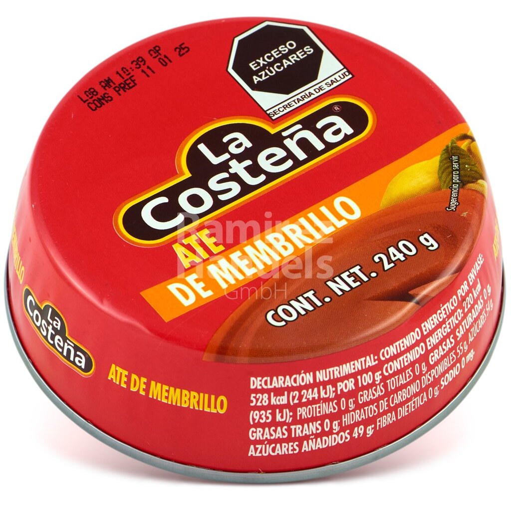Membrillo Paste (Áte de Membrillo) LA COSTENA 240 g