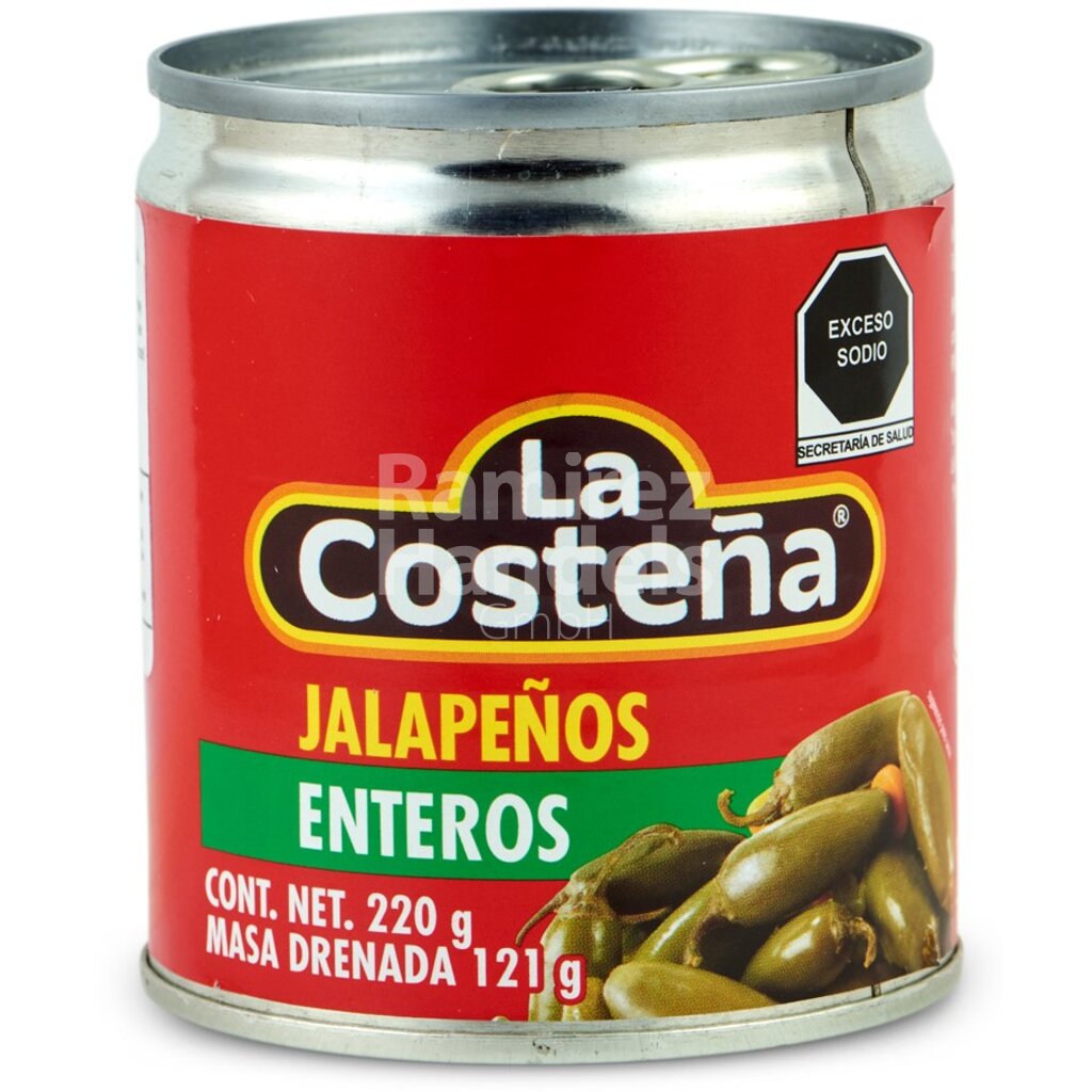 Chili Jalapeno ganze Schote LA COSTENA 220 g