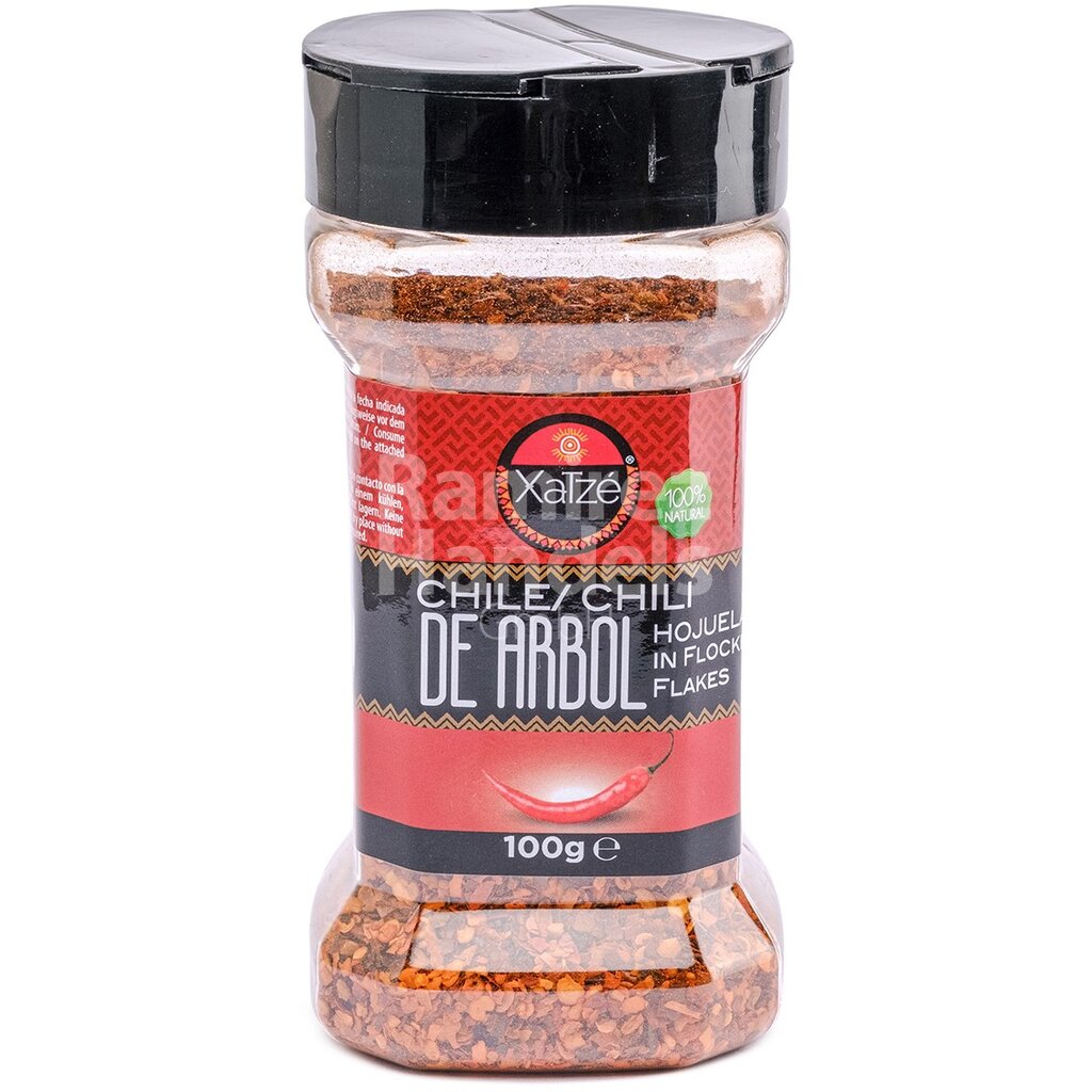 Chile de Arbol en Hojuelas XATZE 85 g