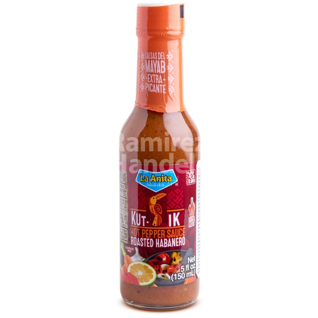 [MX1431] Salsa Habanero KUT IK La Anita 150 ml