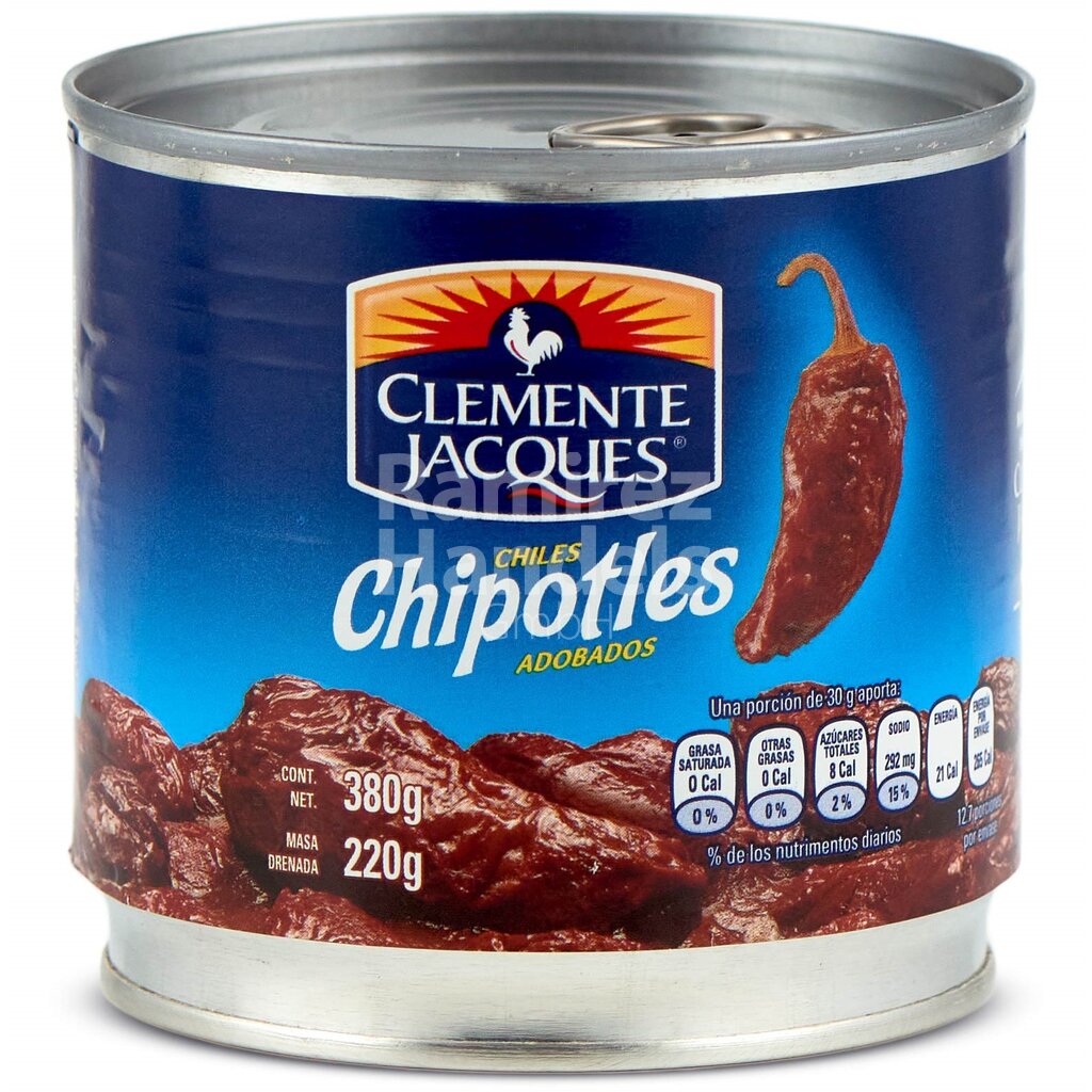 [MX1503] Chili Chipotle in Adobo CLEMENTE JACQUES 380 gr. Can