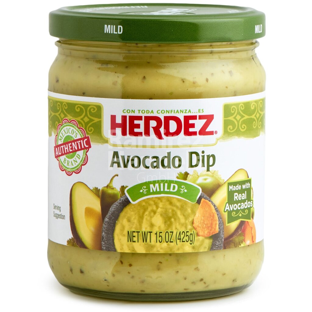 [MX1650] Guacamole DIP Mild Scharf HERDEZ 425 g