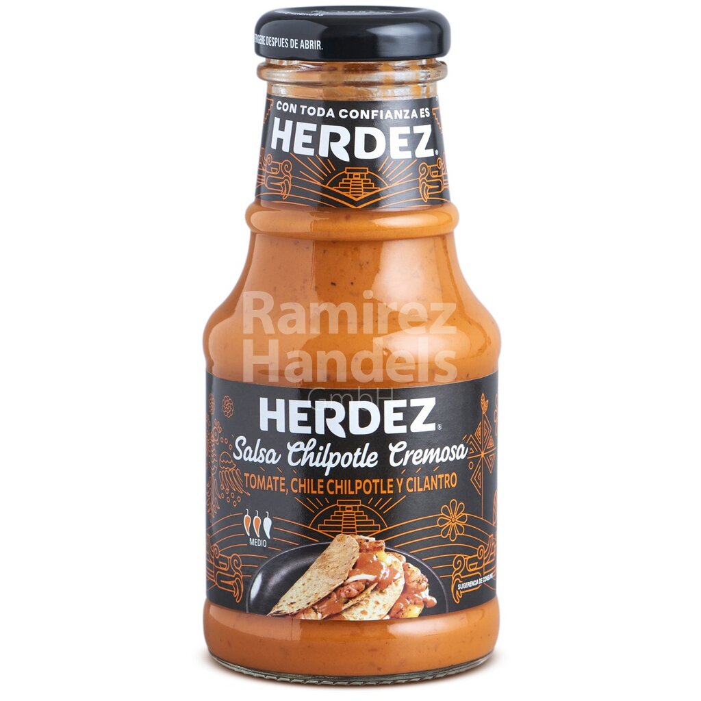 [MX1652] Chipotle sauce creamy HERDEZ 240 g