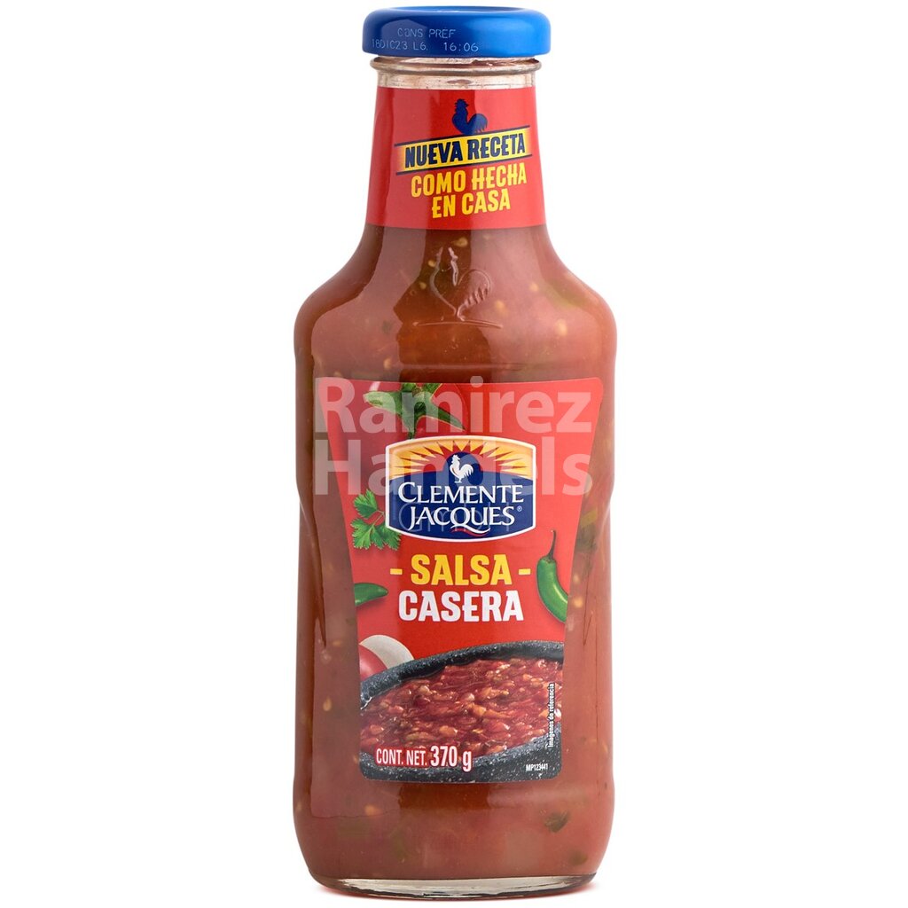 [MX1687-CL] Salsa Casera (homemade sauce) CLEMENTE JACQUES 370 g Bottle