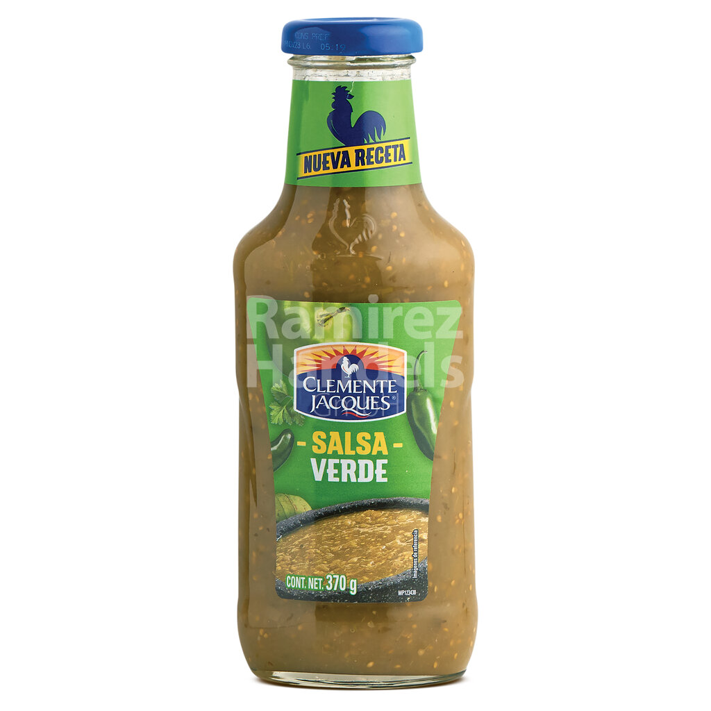 [MX1688] Salsa VERDE (Grüne Tomaten-Chili-Soße) CLEMENTE JACQUES 370 g Glas