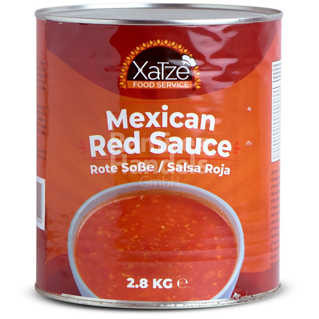 [MX1792] Salsa Mexicana ROJA XATZE 2,8 kg