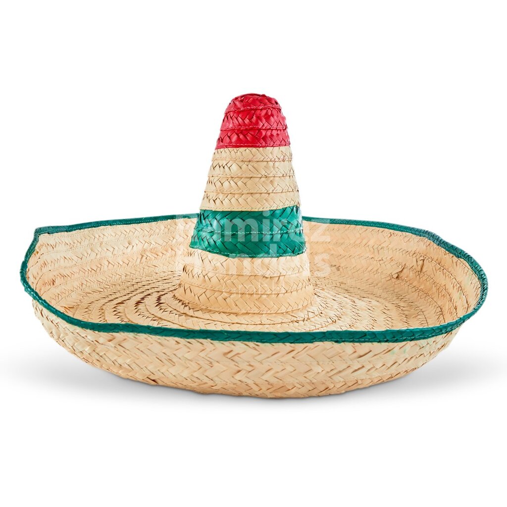 [MX1828] Sombrero de Palma (Hecho en Mexico) GRANDE (58 cm)